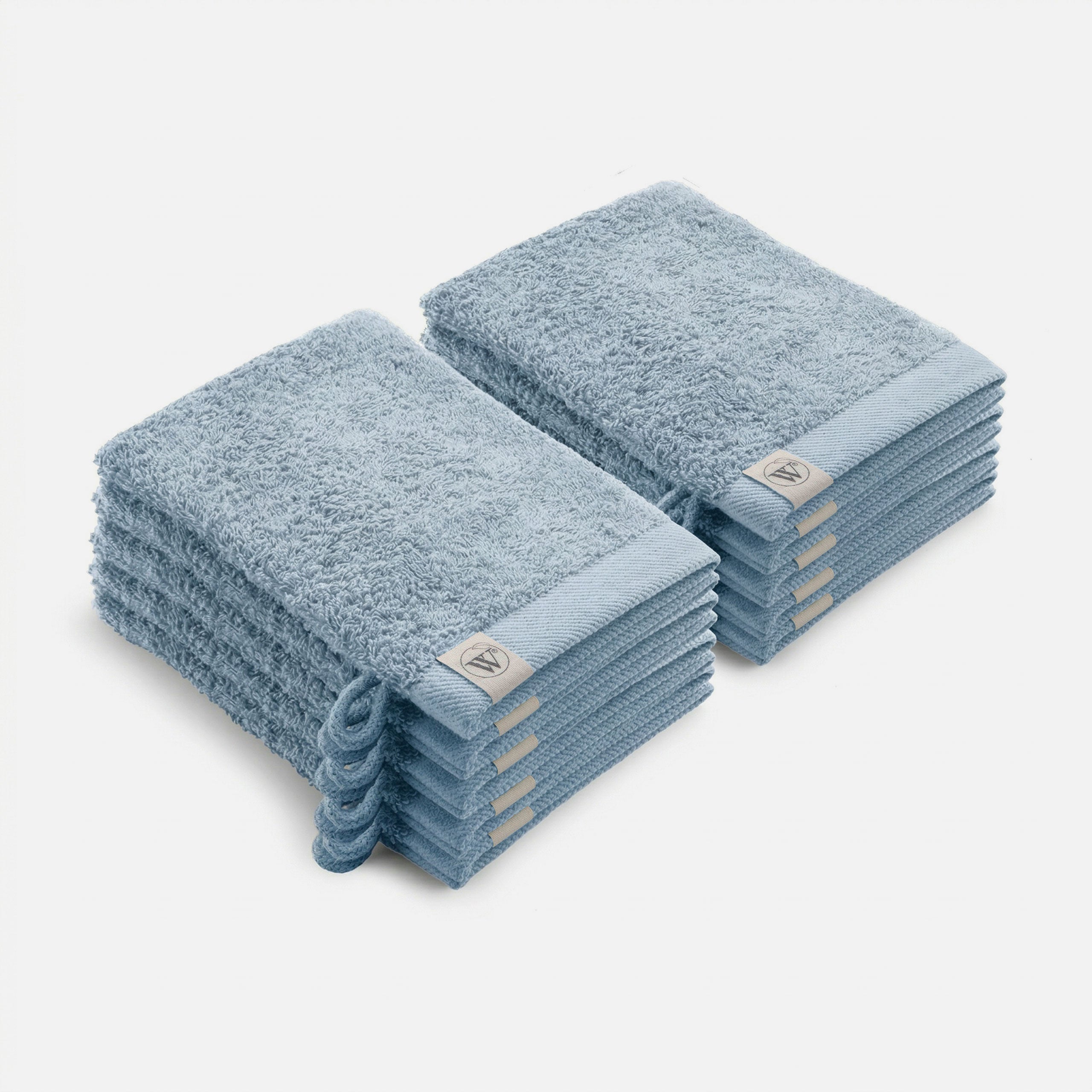 Washandset Remade Cotton 16x21 set van 10