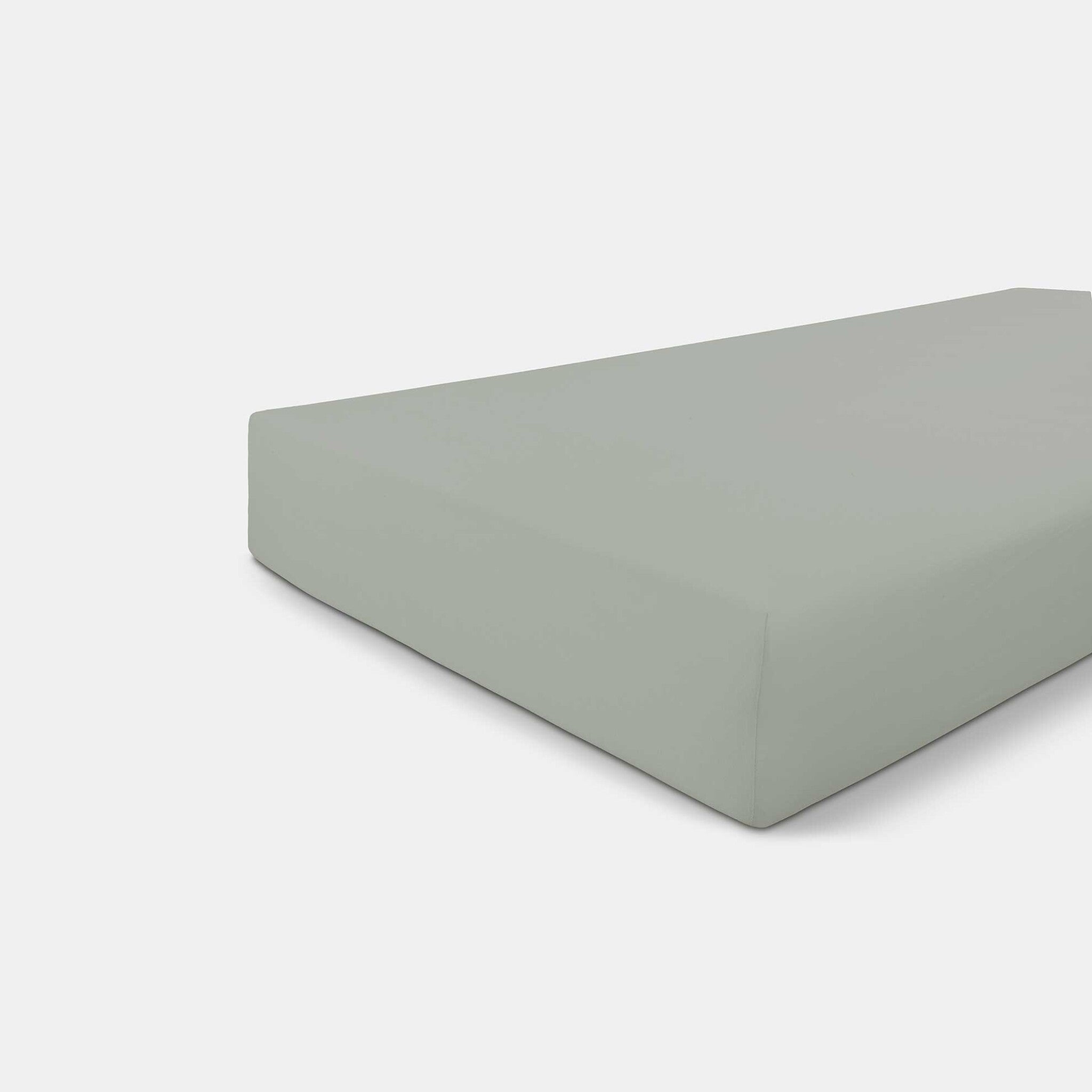 Byrklund Hoeslaken Bed Basics Jersey Grijsgroen