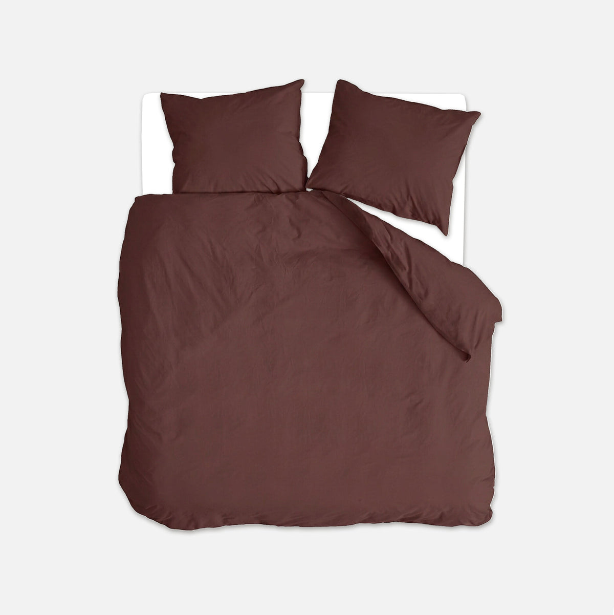 Byrklund - Dekbedovertrek Quiet Cozy - Aubergine