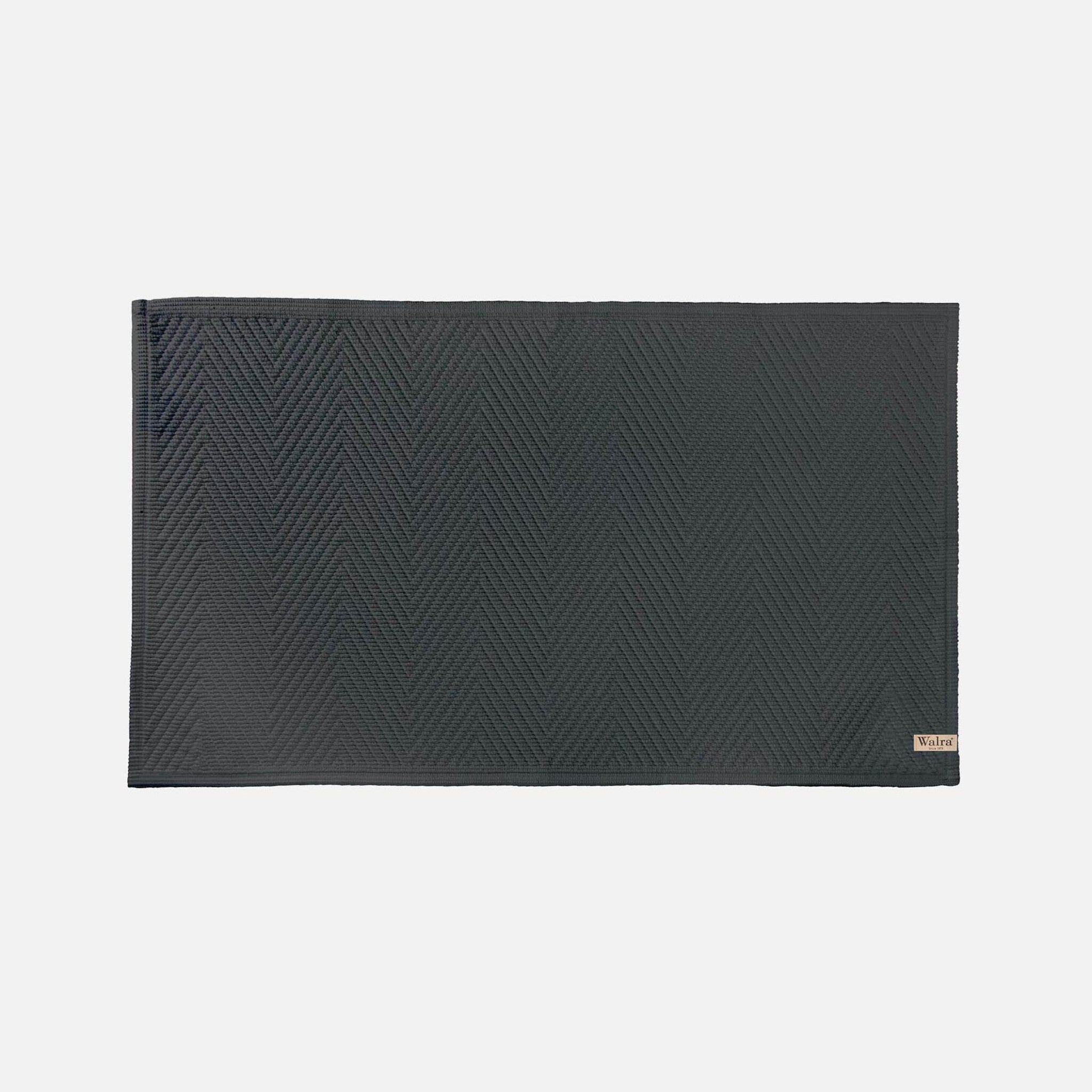 Badmat Soft Cotton Antraciet 60x100