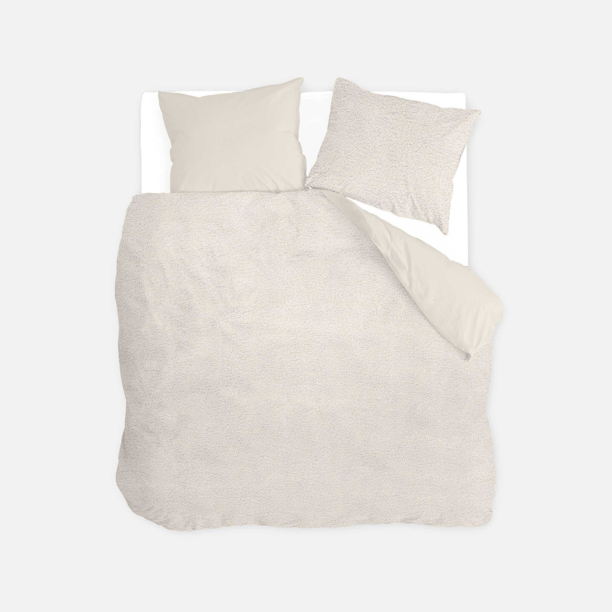 Byrklund Dekbedovertrek Favorite Fuzzle Beige
