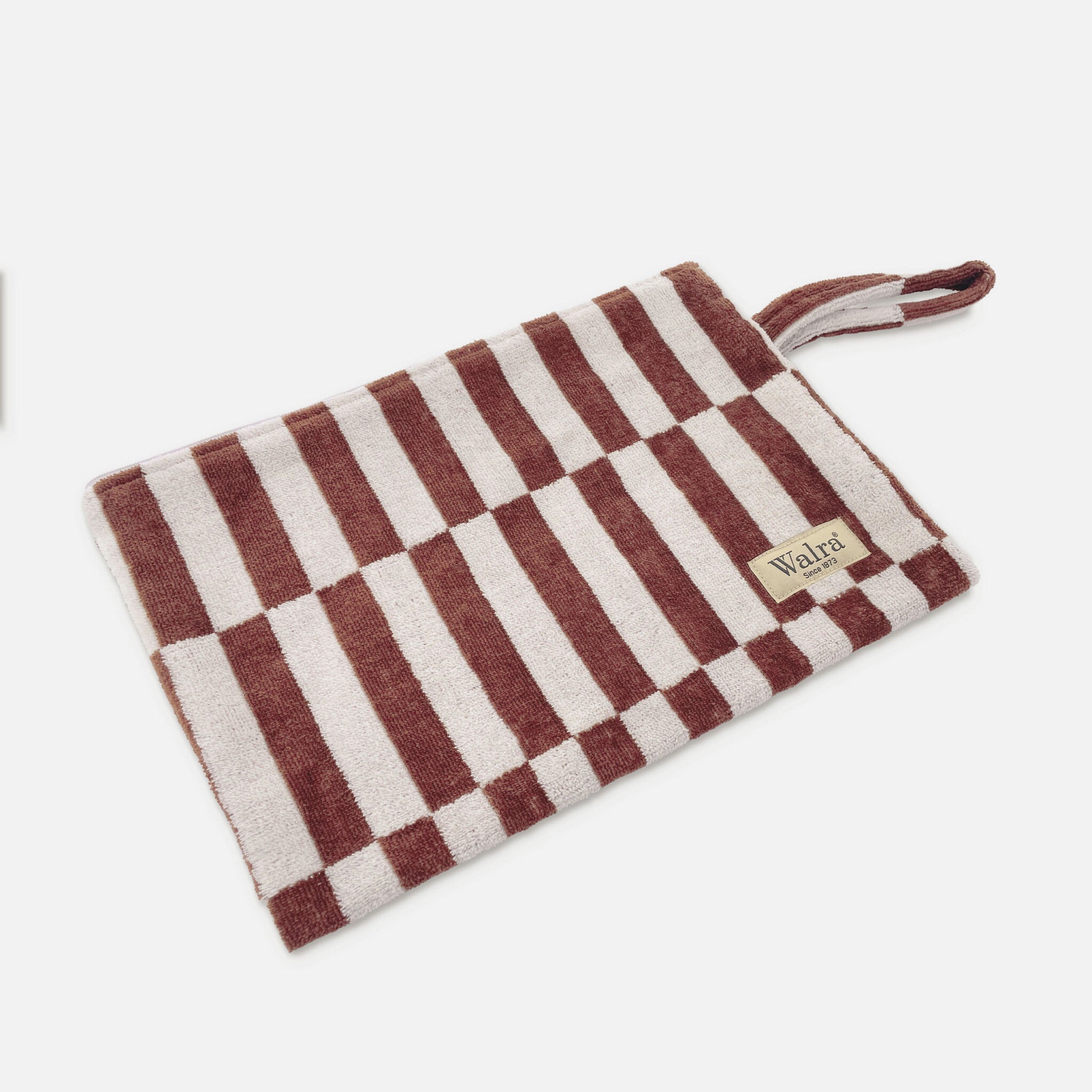 Walra - Strandtasje Salty Square - Bruin 25x35