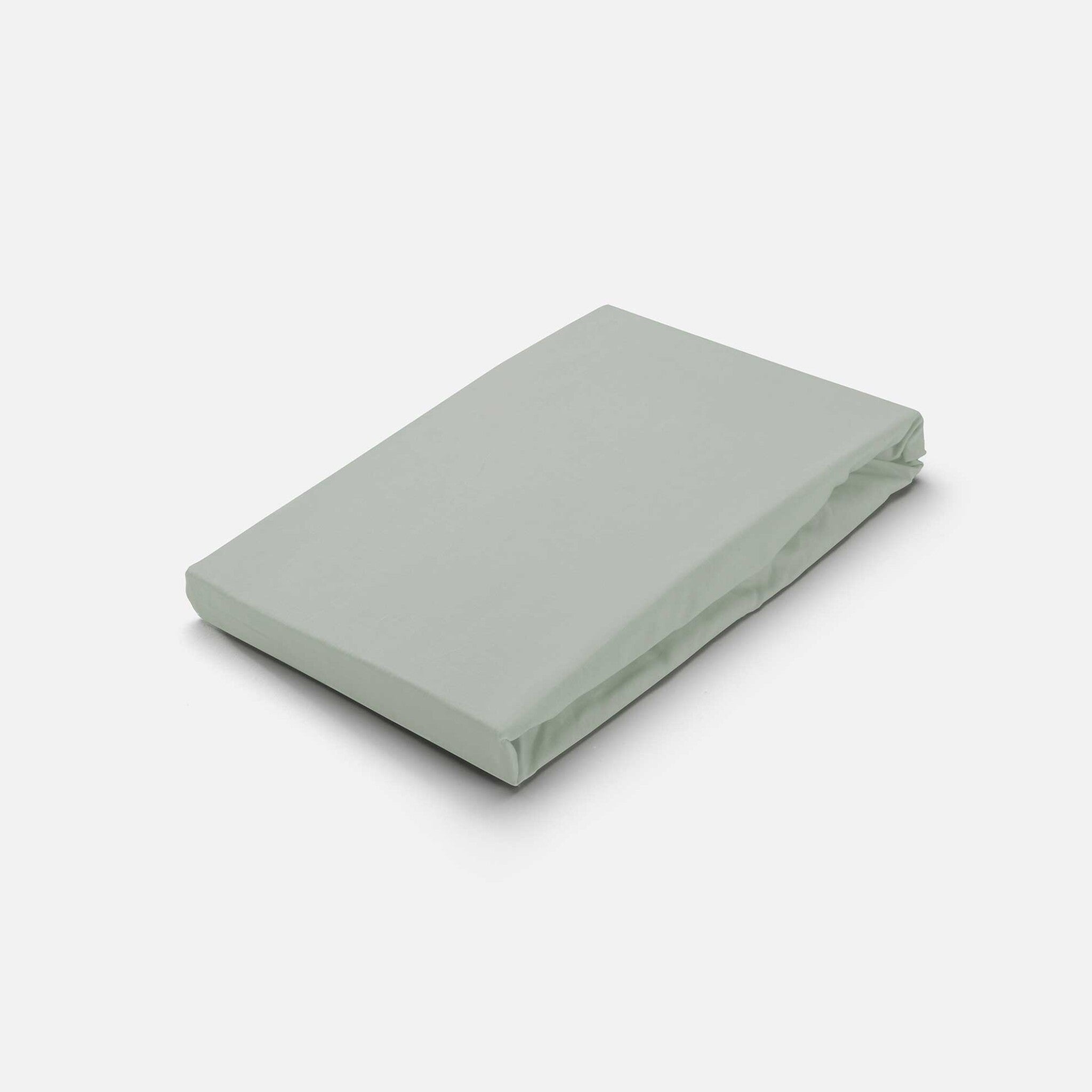 Byrklund Hoeslaken Bed Basics Cotton Grijsgroen