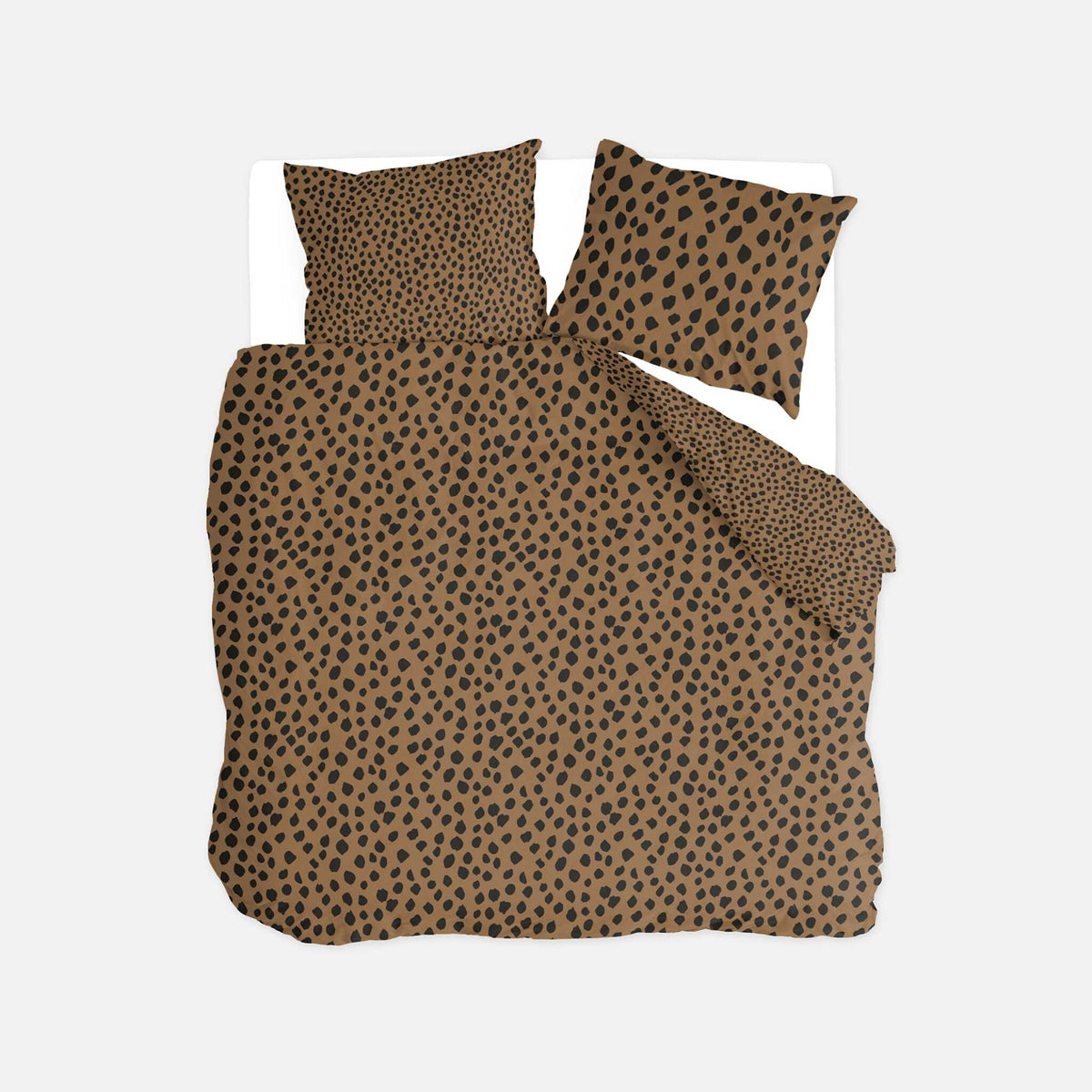 Byrklund - Dekbedovertrek Go Wild - Cognac