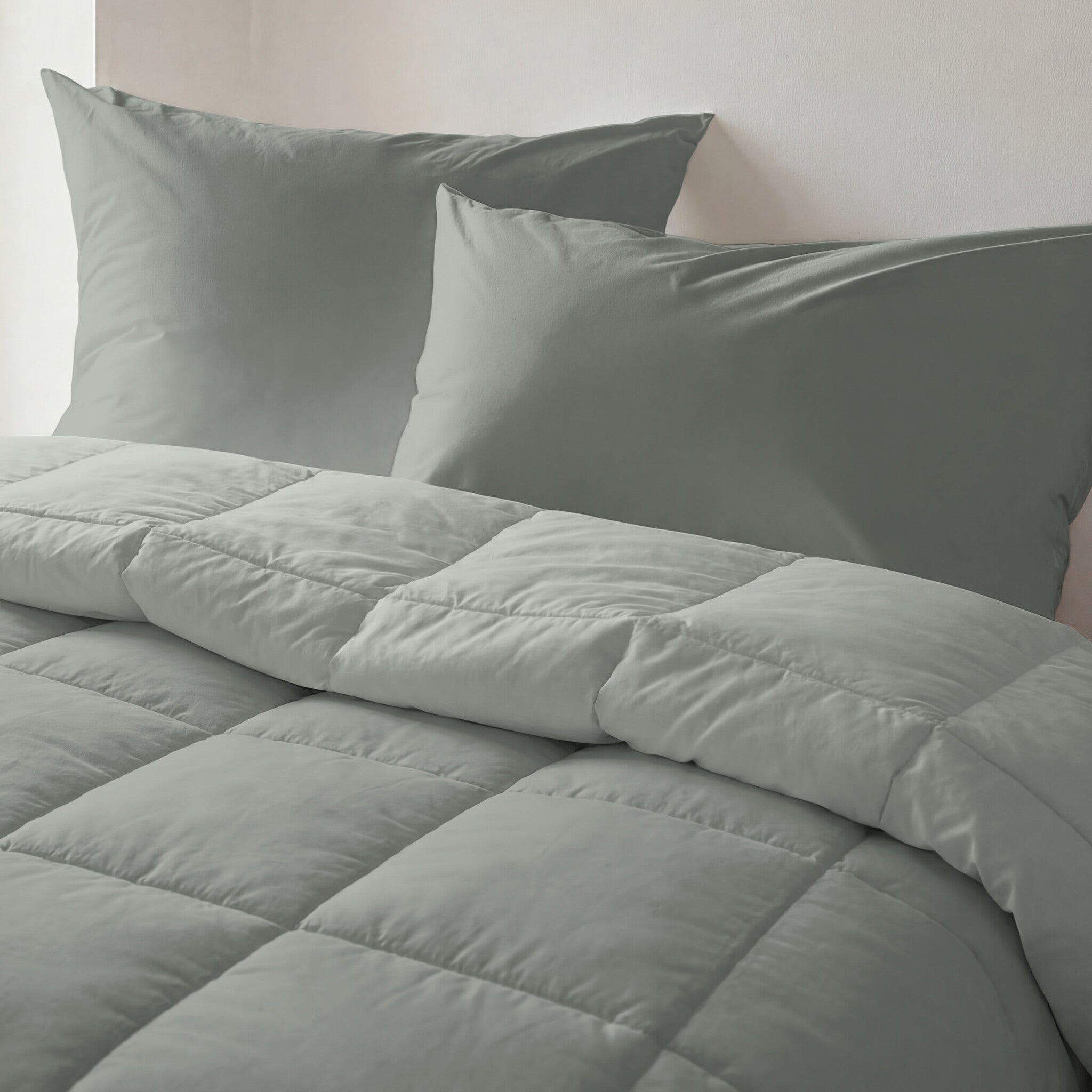 Byrklund - Kussensloop Wash & Rest - Groen