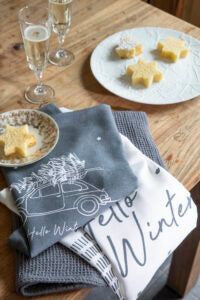 keuken, theedoek, keukendoek. winter, vaatdoek, walra