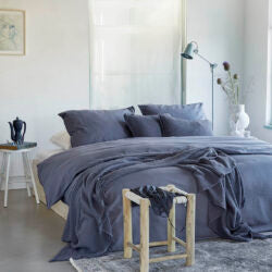 Dekbedovertrek Vintage Cotton blauw Walra, slaapkamer