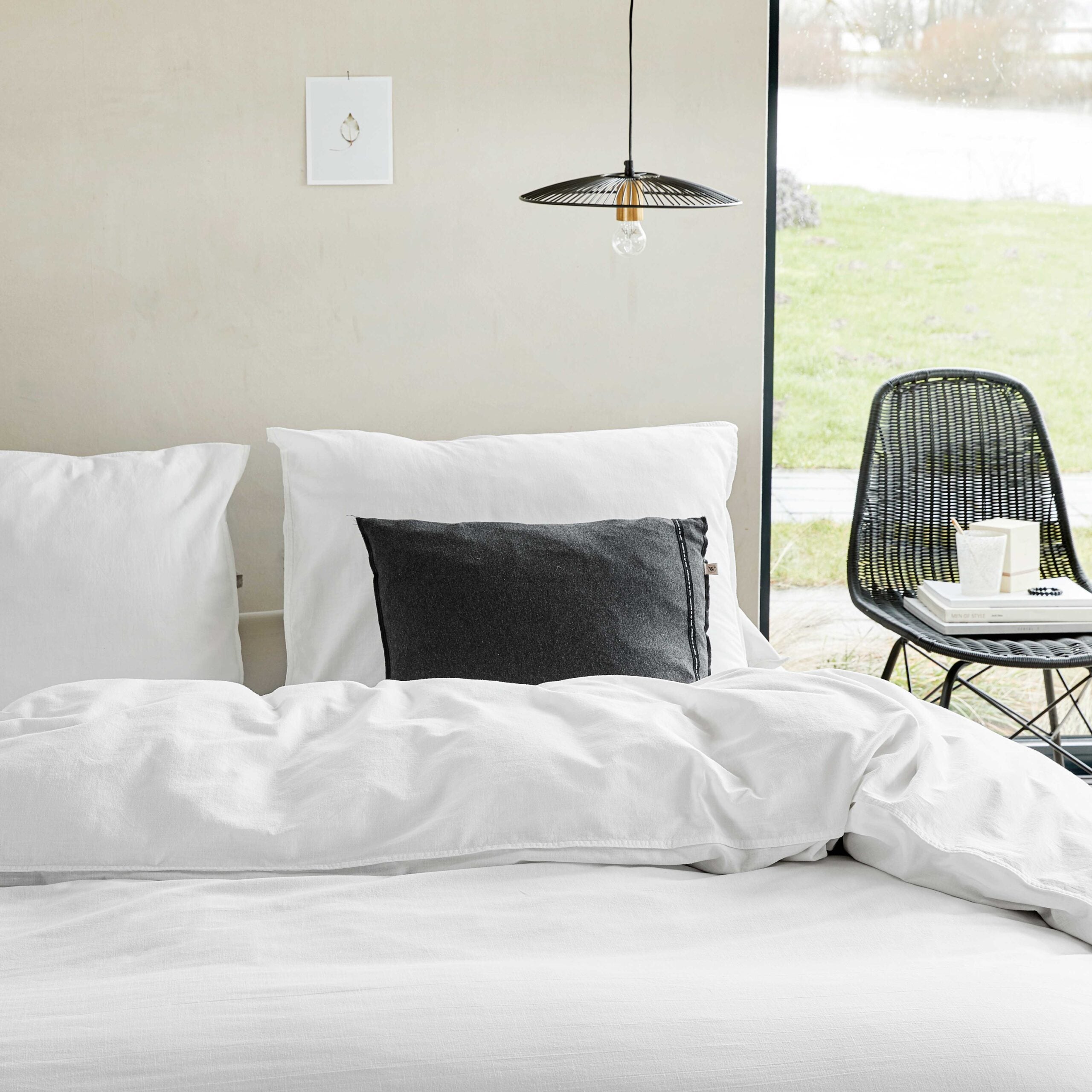 vintage cotton, wit, slaapkamer, walra, dekbedovertrek
